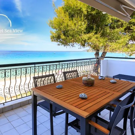 Sunset Amazing Sea View- With Fireplace -starlink Wifi Appartement
