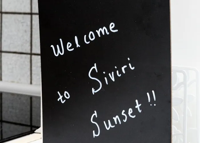 Sunset Amazing Sea View- With Fireplace -starlink Wifi Appartement Siviri